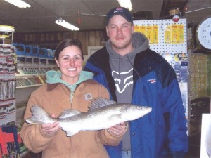 CJ With Girl and Fish Jan-17-09